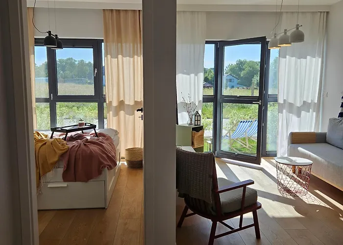 M&k Mieta Malina - Sobieszewo Апартаменты Гданьск